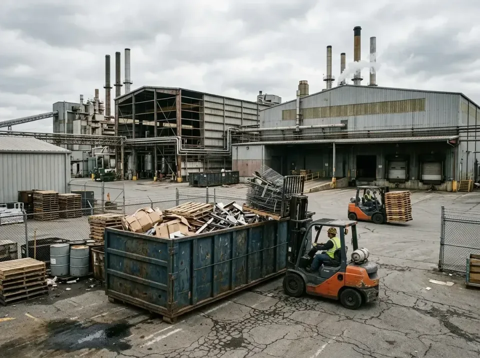 industrial-factory-scrap-conta-003 — frequently asked questions, Cheap Roll-off Dumpster Rentals in Highland Beach, FL